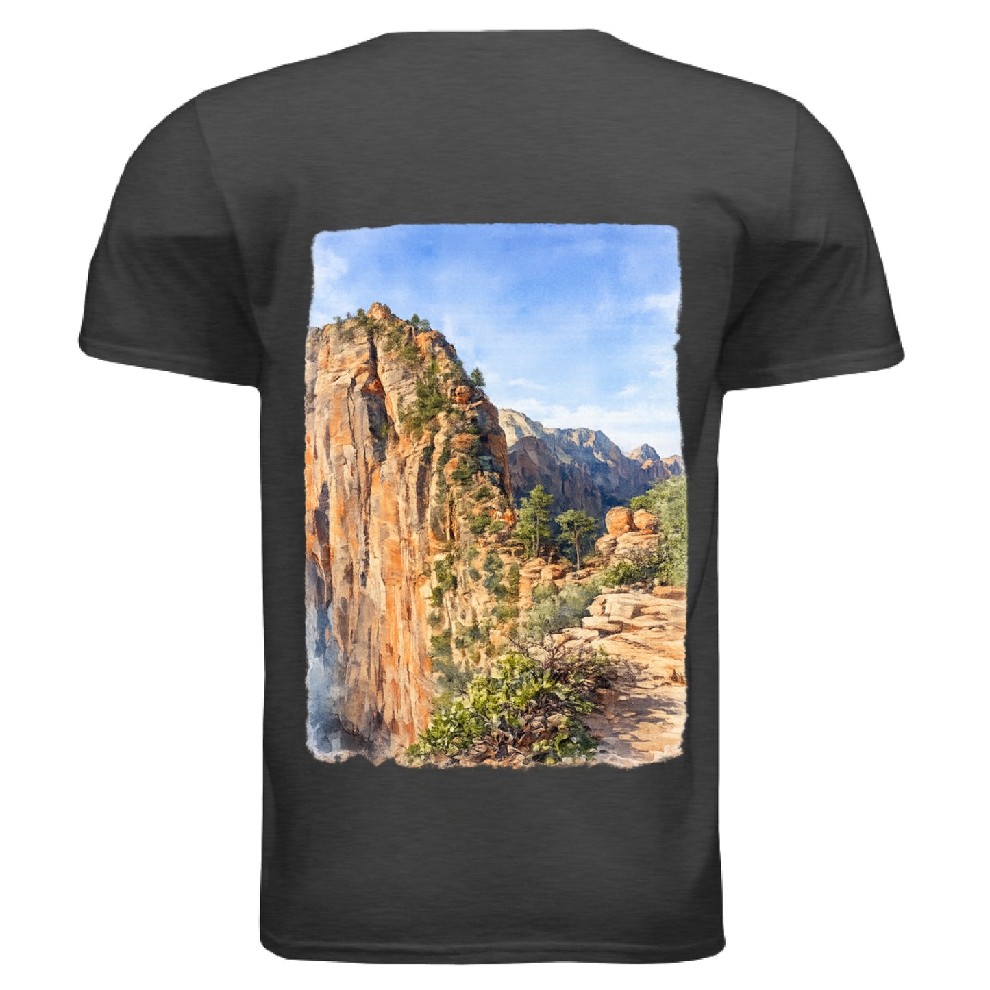 Heather Dark Grey - BACK