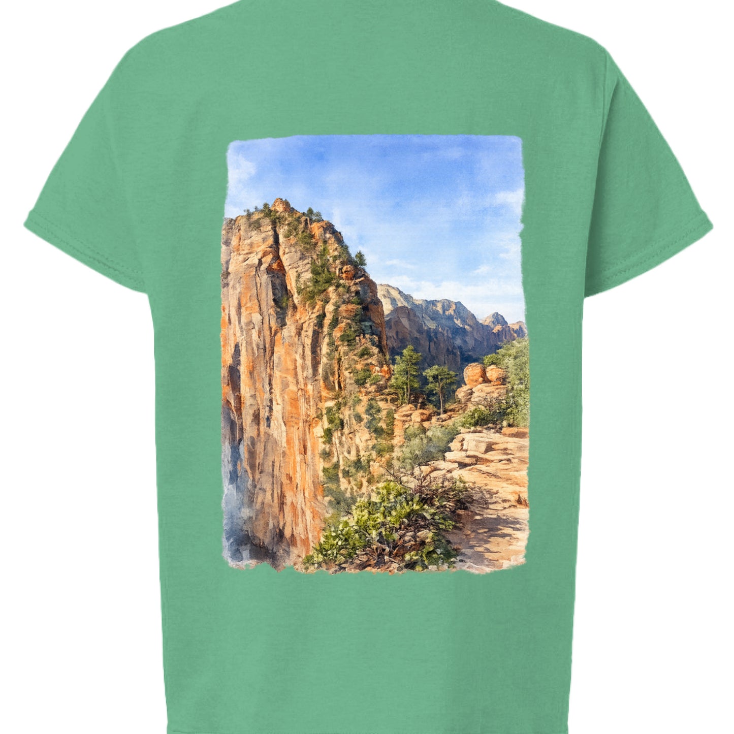 Heather Irish Green - BACK