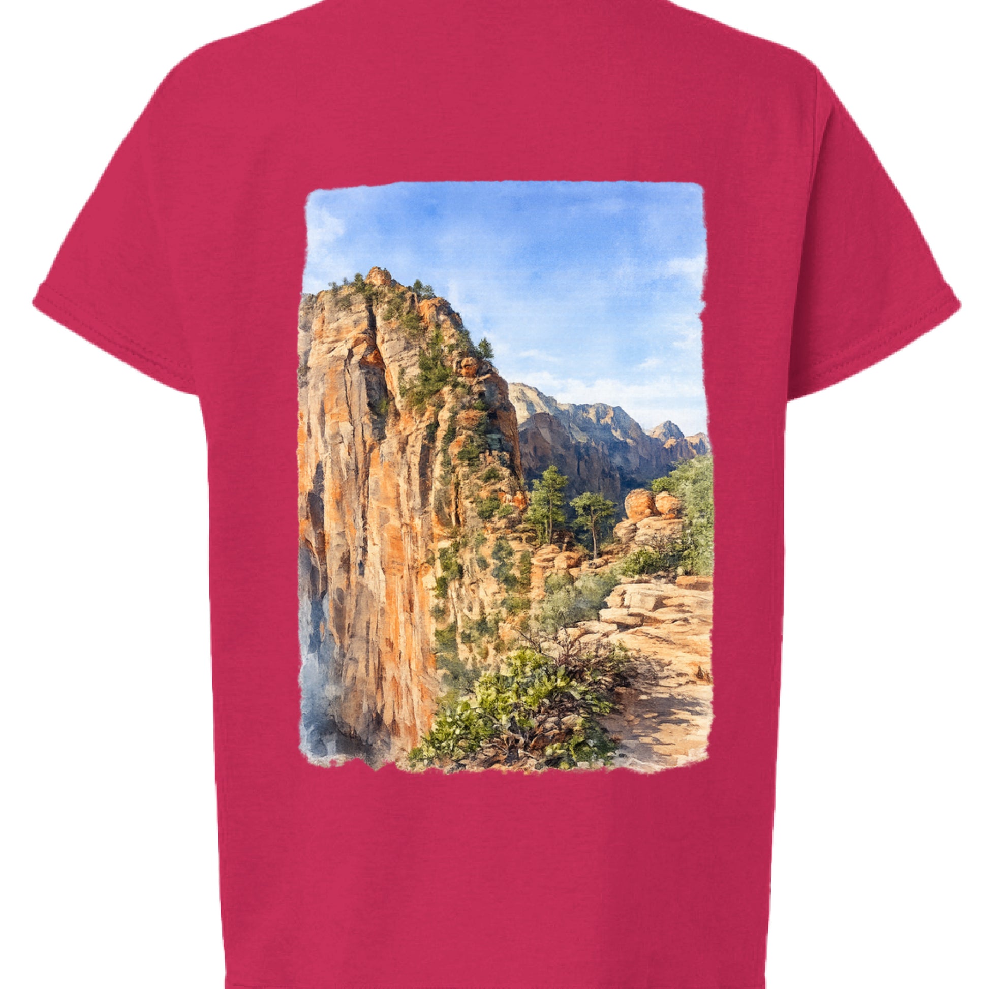 Heather Red - BACK