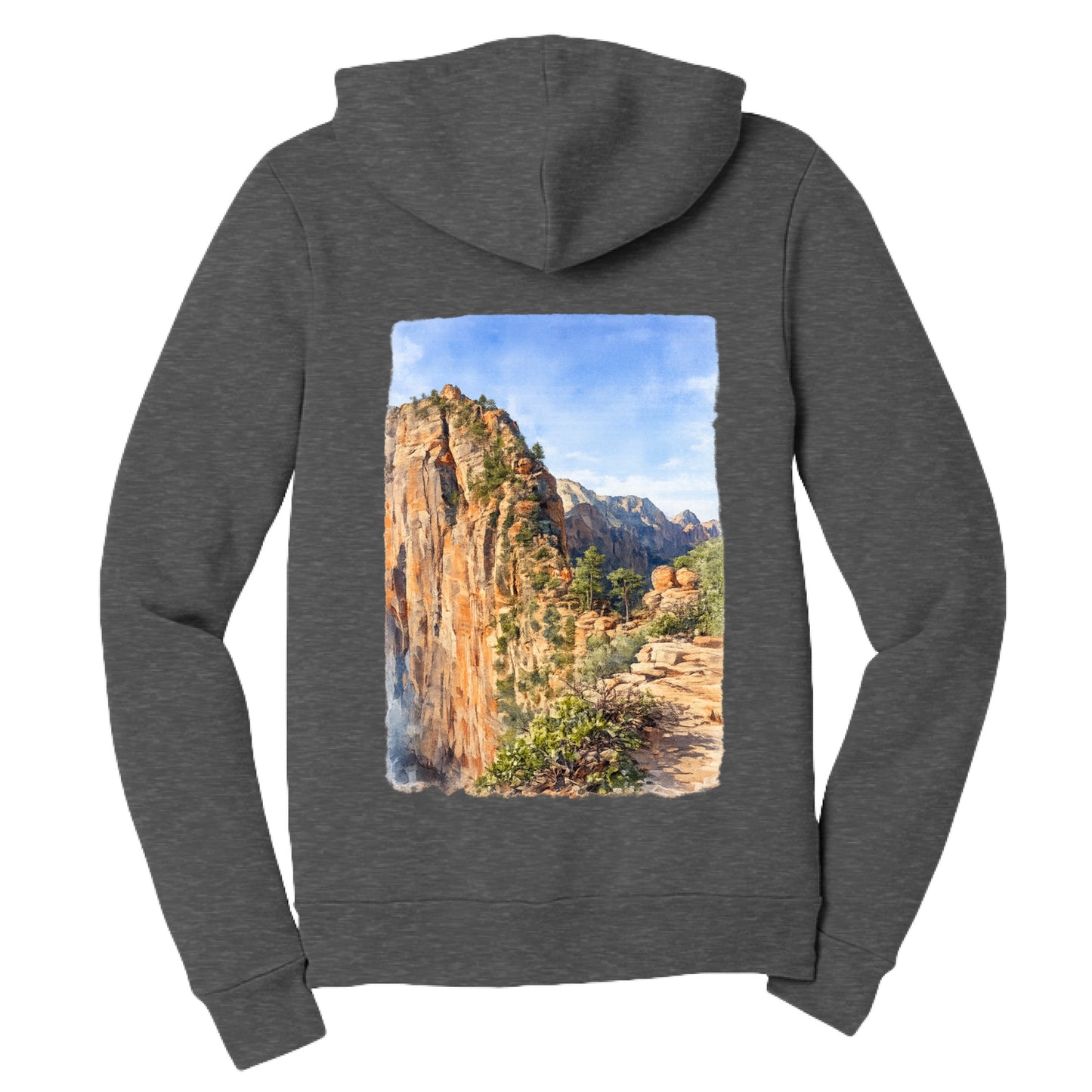 DK GREY HEATHER - BACK