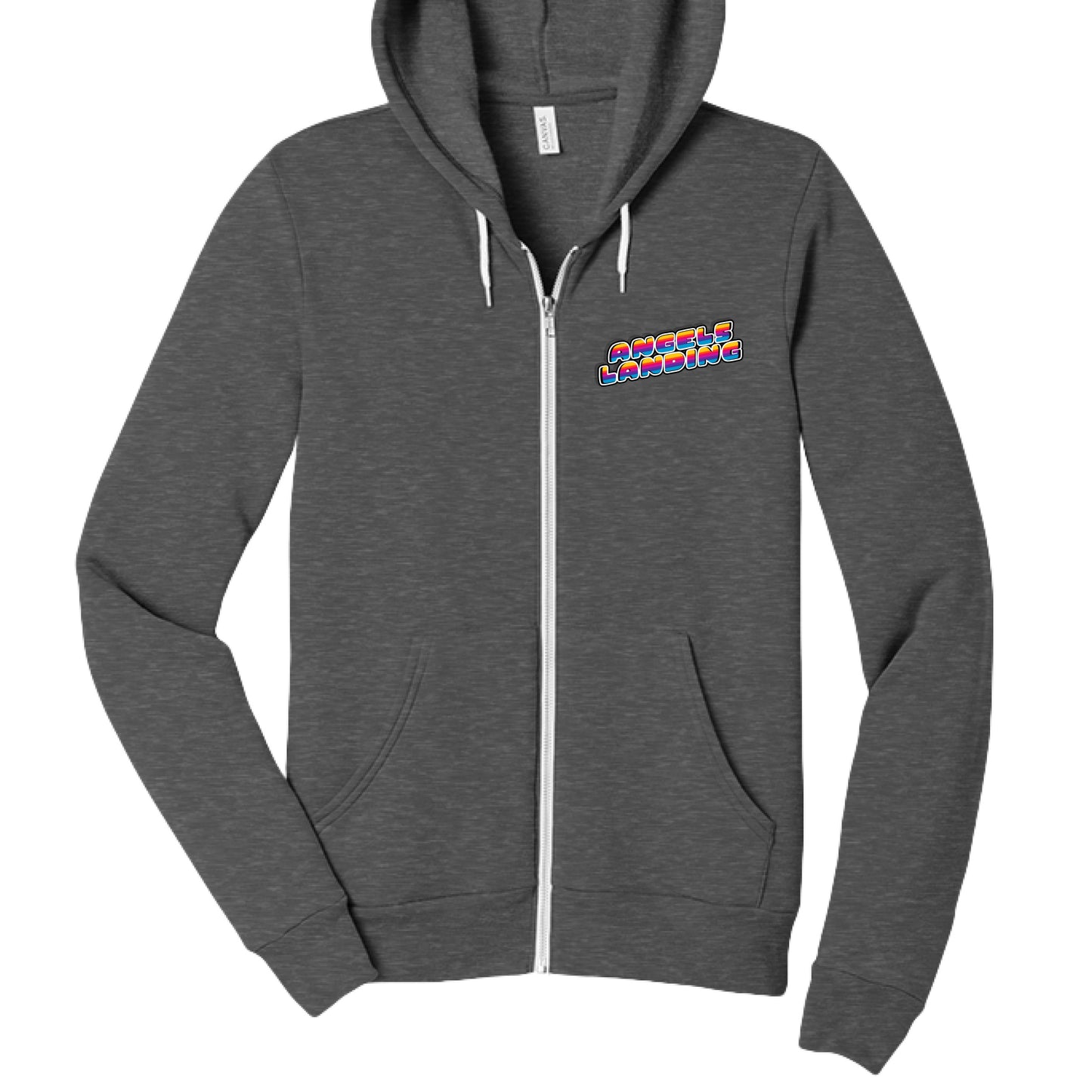 DK GREY HEATHER - FRONT