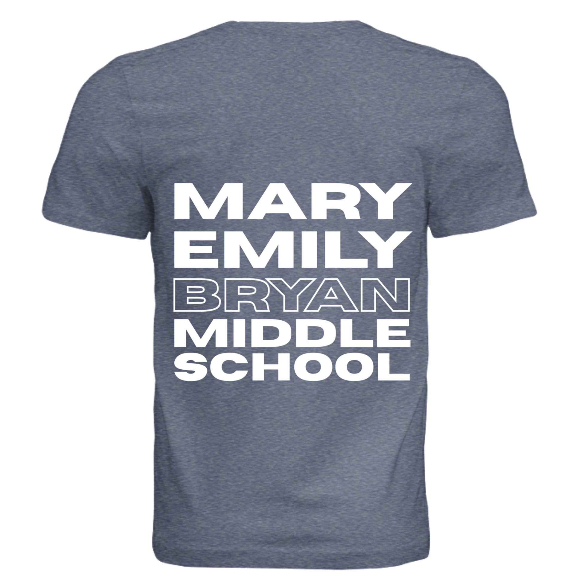 NAVY TRIBLEND - 3413C - BACK