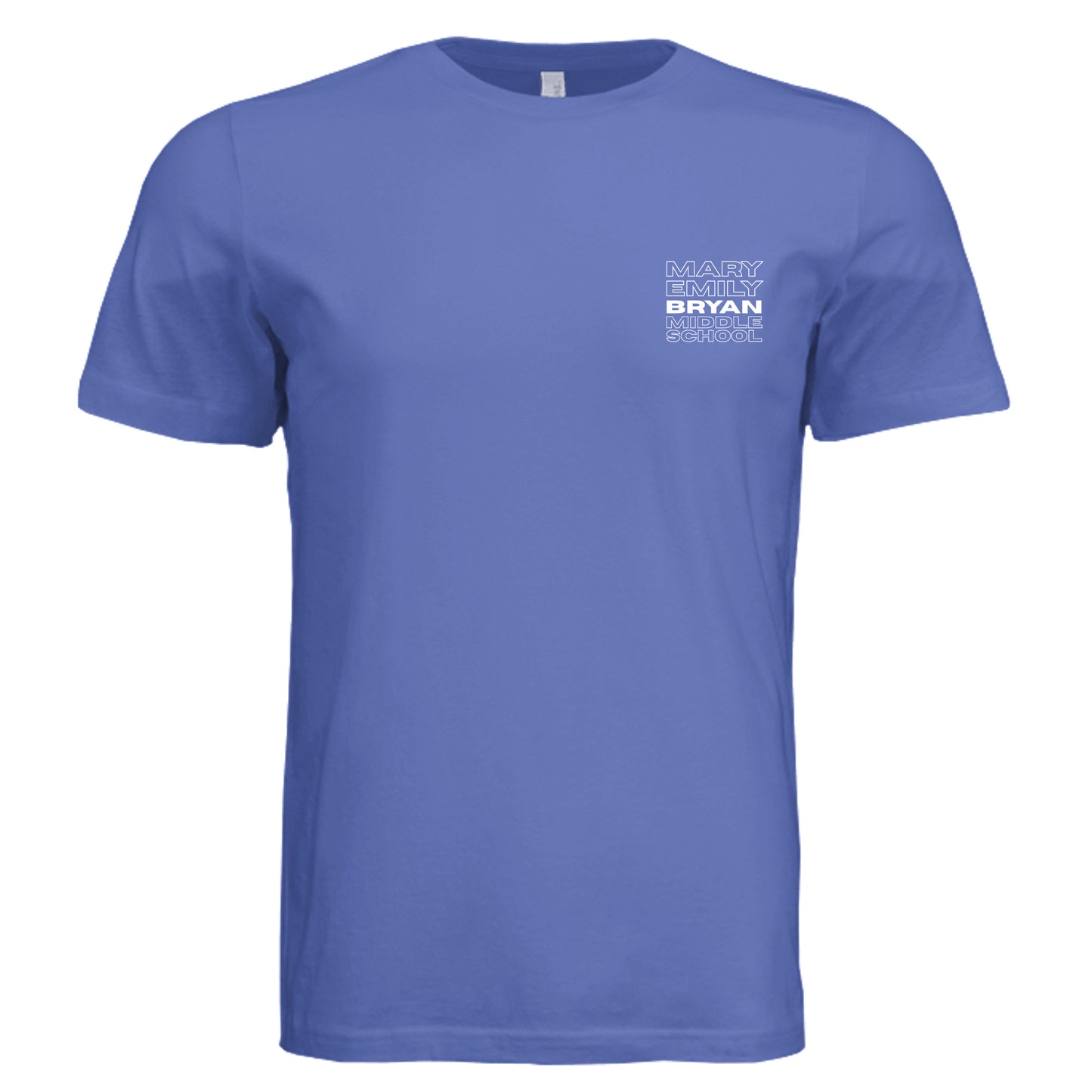 Solid True Royal Triblend - 3413C - FRONT