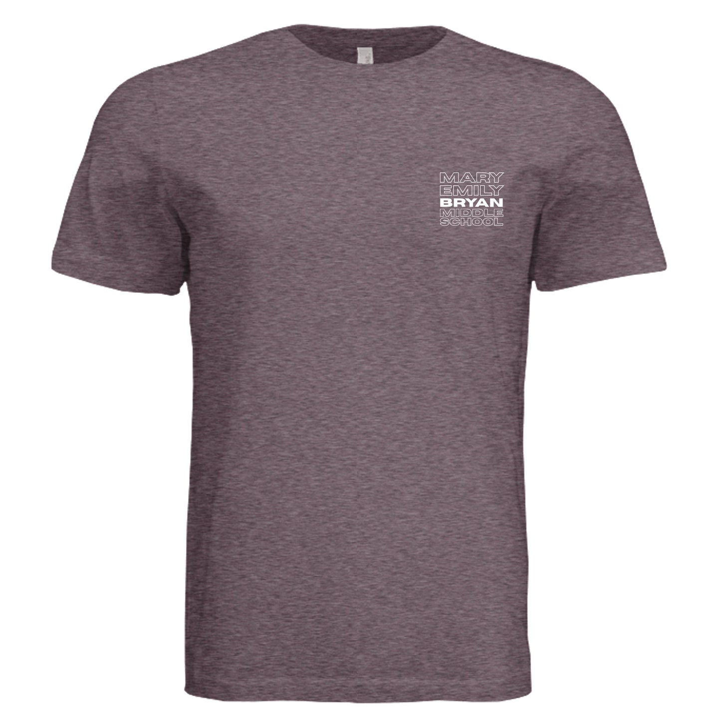 MAROON TRIBLEND - 3413C - FRONT