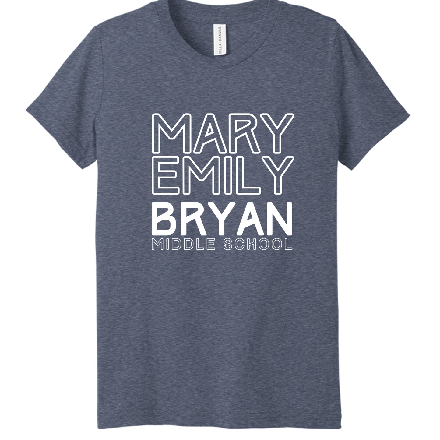 NAVY TRIBLEND - 3413Y - FRONT