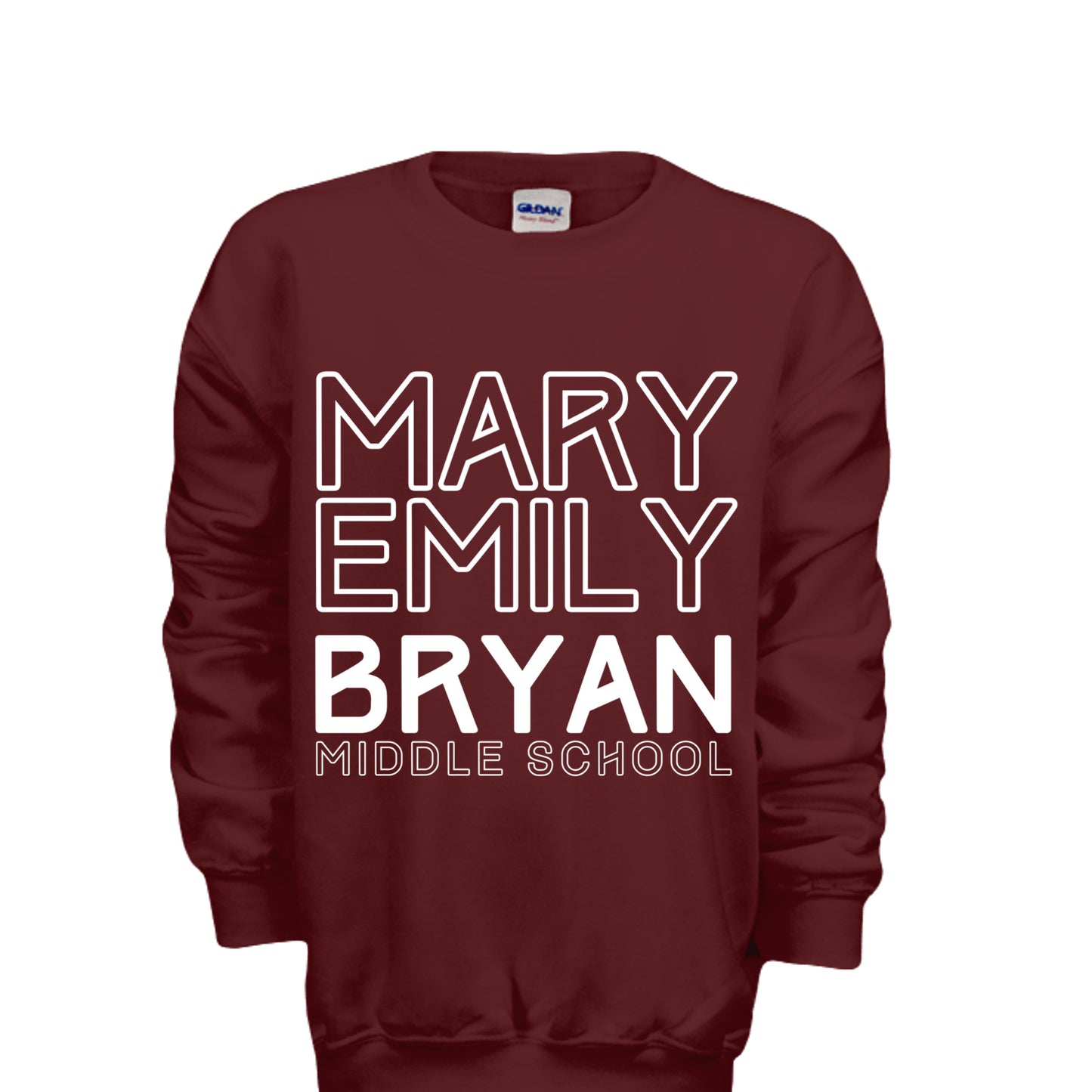 MAROON - G180B - FRONT